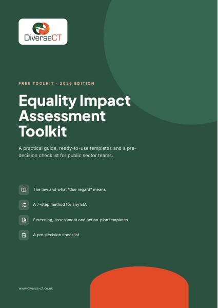 Cover of the DiverseCT Equality Impact Assessment Toolkit, 2026 edition