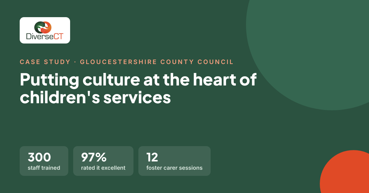 Putting culture at the heart of children's services